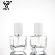 Flat Square Glass Bottles